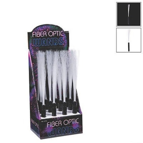 Iridescent Fiber Optic Light-Up Wands (12pcs per pack) - Glow-Paradise