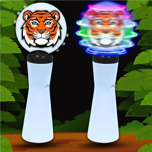 8 Inch LED Tiger Coin Spinner Wand - Glow-Paradise