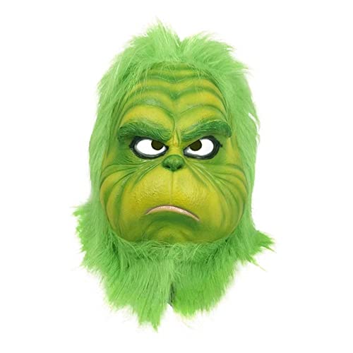 Christmas Cosplay Mask ,Christmas Costume Props, Christmas Costume Accessories (B) - Glow-Paradise