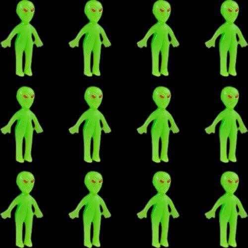 Glow in the Dark Alien Encounter (12 Pieces Per Pack) - Glow-Paradise