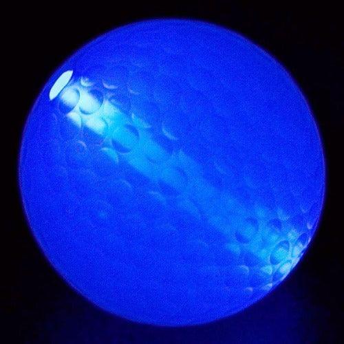 Glow Flyer Golf Ball Single Pack (Blue Color, 1 Ball Per Pack) - Glow-Paradise