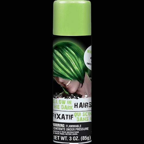3 Oz Glow in the Dark Hair Spray (1 Spray Bottle Per Pack) - Glow-Paradise