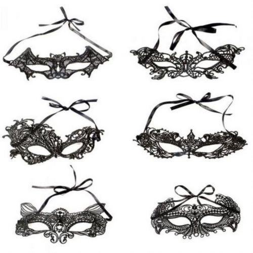 Lace Animal Masquerade & Halloween Mask (6 designs, 48 Per Pack) - Glow-Paradise