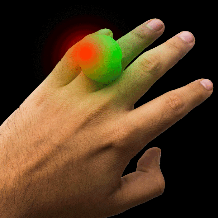 LED Flashing Jelly Rings (Green Color, 24 Rings Per Pack) - Glow-Paradise