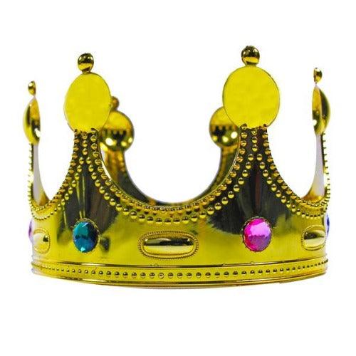 Gold Royalty Crown (1 Quantity Per Pack) - Glow-Paradise
