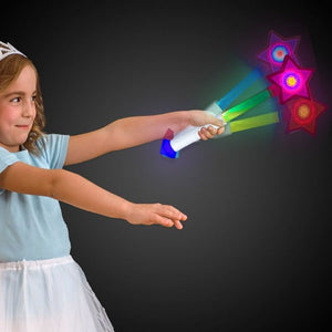 Led Star Kaleidoscope Wand - Glow-Paradise