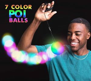 LED Light Up Poi Balls