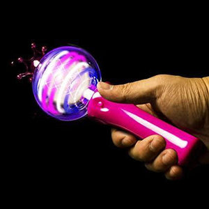 LED Princess Spinner Wand - Glow-Paradise