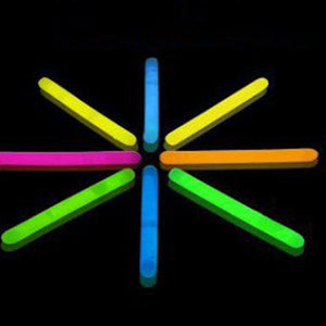 2 Inch Mini Glow Sticks - 5 Assorted Colors (200 Count Per Pack) - Glow-Paradise