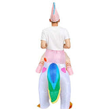 FENWOOH Alien Inflatable Costumes Fancy Costume Halloween Cosplay Fantasy Costume Adult/Kids (Unicorn-Adult) - Glow-Paradise