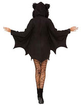 Halfjuly Halloween Costume For Women Bat Cozy Black Animal Adult Cosplay Vampire Zipper Dress XL - Glow-Paradise