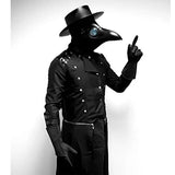Lubber Halloween Plague Doctor Mask Leather Retro Steampunk Costume For Cosplay Party Props - Glow-Paradise