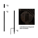 JOYIN 3 Pack 48" Halloween Light Up Witch Yard Stake, Witch Yard Sign with Creepy Sound (Sound Activation) for Halloween Outdoor, Lawn, Yard, Patio Decoration, Haunted House Decorations - Glow-Paradise