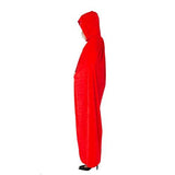 Spooktacular Creations Long Hooded Cloak Velvet Cloak Halloween Women Witch Cape Costume Accessory (Red) - Glow-Paradise