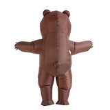 Spooktacular Creations Inflatable Costume Full Body Bear Air Blow-up Deluxe Halloween Costume - Adult One Size - Glow-Paradise
