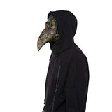 Stegosaurus Plague Doctor Bird Mask Long Nose Beak Cosplay Steampunk Halloween Costume Props Latex material - Glow-Paradise