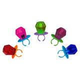 Pack of 15 Count - Ring Pop Individually Wrapped Bulk Variety Party Pack Assorted Flavors - Fun Summer Candy For Party Favors, 4th of July Snacks & Goodie Bags - Glow-Paradise