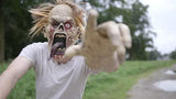 Generic Emerging Zombie Halloween Prop Mask | Realistic Costume for Adults | Creepy Cosplay Head | Full Face Party Mask, Brown, Bronze, Yellow, Red, Purple - Glow-Paradise