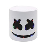 Light Up Flashing Mask DJ Music Festival Halloween Mask Props Full Head Mask Halloween Costumes Cosplay with Flashing Style. - Glow-Paradise