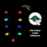 Light Up Necklace Flashing Glow in The Dark LED Light Bulbs for Kids Adults Ugly Christmas Xmas Birthday Wedding Halloween Rave Carnival Party Supplies Favors Accessories Best Gift - Glow-Paradise