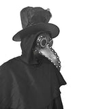 Stegosaurus Plague Doctor Bird Mask Long Nose Beak Cosplay Steampunk Halloween Costume Props Latex Material - Glow-Paradise