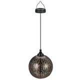 Hanging Solar Lanterns, Large Hanging Solar Lights Outdoor, Metal Waterproof Garden Solar Lanterns Decorations for Yard Tree Fence Patio and Pathway - Glow-Paradise