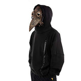 Stegosaurus Plague Doctor Bird Mask Long Nose Beak Cosplay Steampunk Halloween Costume Props Latex Material - Glow-Paradise