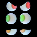 Joiedomi Halloween Animated Flashing Peeping Eyes Lights (3 Pack); Dark-Activated, Halloween Light Decorations, Outdoor Indoor Lawn Decor - Glow-Paradise