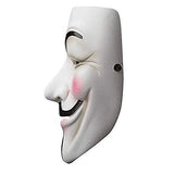 NEVLANTII V for Vendetta Guy Fawkes Mask Quality Anonymous Mask Halloween Costume Hackers Mask Cosplay Party Mask One Size - Glow-Paradise
