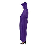 Spooktacular Creations Long Hooded Cloak Velvet Cloak Halloween Women Witch Cape Costume Accessory (Purple) - Glow-Paradise