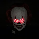 Horror Clown Mask Creepy IT Mask is Perfect for Cosplay Halloween, Movie Premiere and More.Halloween Mask - Glow-Paradise
