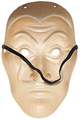money heist mask salvador Dali Cosplay halloween Dali mask Realistic Movie Prop Face Mask… 2pack… - Glow-Paradise