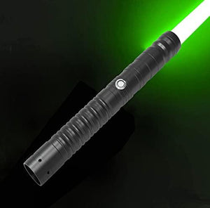 LOYALSE Adults Kid Metal Hilt Light Sabers 7 Colors Changeable Electronic Light Sabers Black - Glow-Paradise