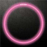 22 Inch Glow Stick Necklaces (Pink Color, 50 Counts Per Pack) - Glow-Paradise