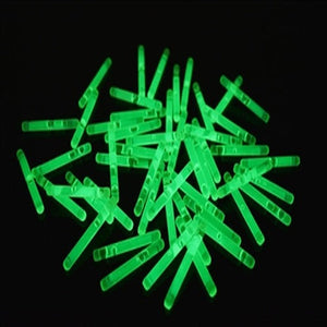 1.5 Inch Mini Glow Sticks (Green Color, 50 Count Per Pack) - Glow-Paradise