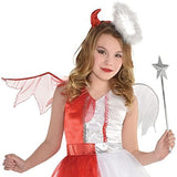 Devil and Angel Dual Costume - Child Medium 8-10, 1 Pc - Glow-Paradise