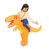 Inflatable Children Dinosaur Costume for Kids Funny Blow up Halloween Boys Girls T-rex Dino Costumes for School Halloween - Glow-Paradise