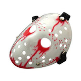 Wen XinRong Jason Mask Halloween Costume Horror Mask Cosplay Costume Mask Party Masquerade Props Mask (Blood) - Glow-Paradise