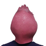 Molezu Halloween Deluxe Mask Duck Head Mask Latex Animal Mask Novelty Duck bill costume (red) - Glow-Paradise