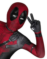 ugoccam Superhero Kids Bodysuit 3D Style Halloween Cosplay Costumes (Kids-XL(Height:55-60Inch), Red/Black) - Glow-Paradise
