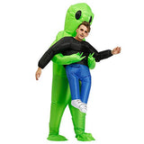 Alien Inflatable Costumes Fancy Costume Halloween Cosplay Fantasy Costume Adult/Kids (Alien-adult) - Glow-Paradise