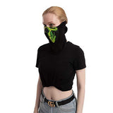 Halloween Light-Up Mask (2 Pack), Scary Monster and Skeleton Purge Mask for Halloween Costume Dress-up Accessories - Glow-Paradise