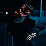 Halloween Scary Mask (red) - Glow-Paradise