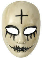 The Purge Cross Mask Anarchy Movie Mask Horror Killer Masked Halloween Costume Party - Glow-Paradise
