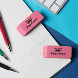 Pink Pencil Erasers, Large, Pack of 12 - Glow-Paradise