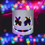 Light Up Flashing Mask DJ Music Festival Halloween Mask Props Full Head Mask Halloween Costumes Cosplay with Flashing Style. - Glow-Paradise