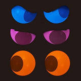 Halloween Flashing Peeping Eyes Lights Animated (3 Pack); Dark Activate, Halloween Light Decorations, Outdoor Lawn Decor - Glow-Paradise