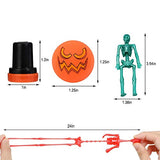 72 Pieces Halloween Party Favors for Kids,Halloween Toys Sets and School Classroom Rewards,Treasure Halloween Box Prizes - Glow-Paradise
