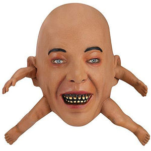 Hautton Halloween Mask, Men's Horrific Scary Face with Legs Latex Masks for Halloween Costume Party Cosplay Props -Legs - Glow-Paradise