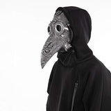 Stegosaurus Plague Doctor Bird Mask Long Nose Beak Cosplay Steampunk Halloween Costume Props Latex Material - Glow-Paradise